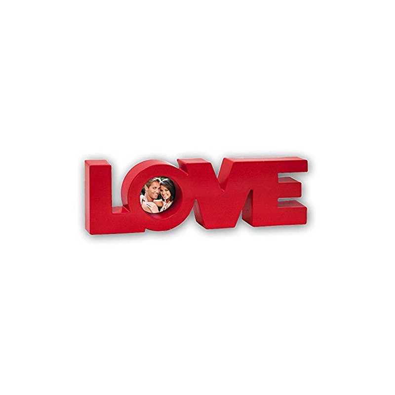 ZEP Cornice Coimbra Love Photo Frame, Red