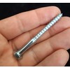 Coach Wood Screws Hex Head Width 13mm Zinc Plated Steel