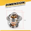 Thermostat & O-Ring for Honda TRX450R TRX450ER 2004-2014 19300-HP1-671