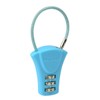 Master Lock 4623EURDAST Zahlenschloss mit Flexiblem Bügel, Zufällige Farbe, 9,5