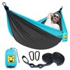 SZHLUX Camping Hammock Single Portable Hammocks with 2 Tree Straps