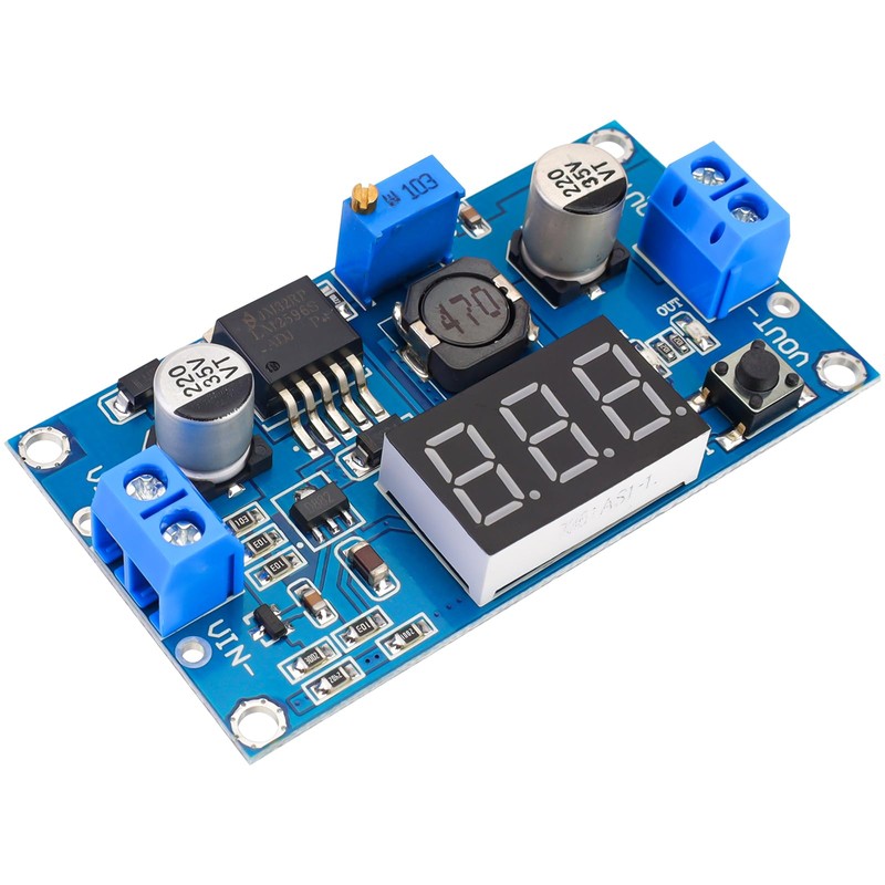 LM2596S Adjustable DC-DC Buck Converter Reduced Voltage Regulator Power Module
