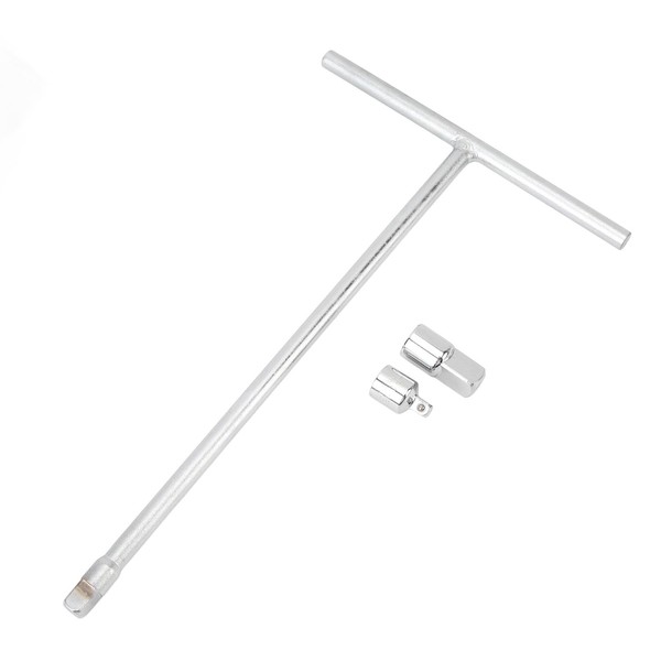 KIMISS 3/8in Drive T Handle Wrench with 1/4in and 1/2in