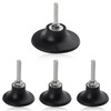 LEONTOOL 4 Pack Quick Change Disc Pad Holder Roll Lock