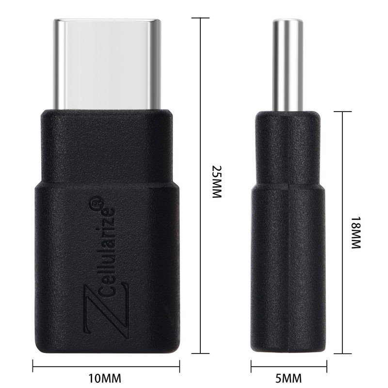 USB C Extender Adapter (2 Pack) 40Gbps 240W Cable Extension