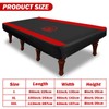 COVERVIN Billiard Pool Table Cover,Heavy Duty 210D Oxford Cloth Material