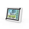 Indoor Outdoor Wireless Thermohygrometer Temperature Humidity Monitoring Weather Clock Digital