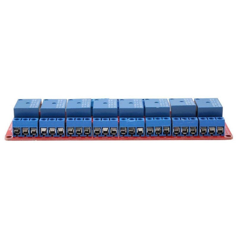 Relay Module Board, 8 Channel High & Low Trigger 5V