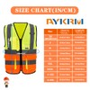 AYKRM 21 Colours Safety Vest Reflective Safety Vest with Reflective