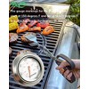 Hicello 2.44'' BBQ Barbecue Replacement Parts Charcoal Grill Pit Wood