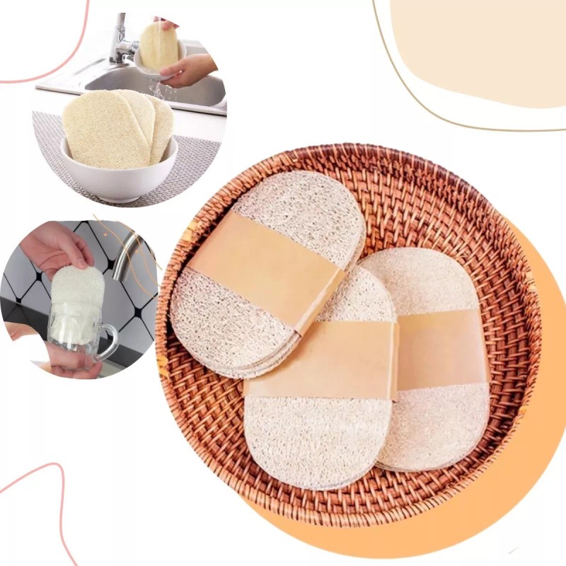 Universo en Linea Esponja Pulpa De Madera Comprimida Limpieza Cocina