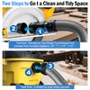 16FT 1-1/4Inch Shop Vac Hose Extension, Dust Collection Hose Kit