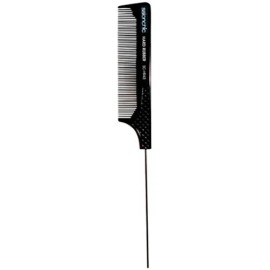 SalonChic 9" Pin Tail Comb Hard Rubber Heat Resistant
