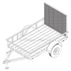 5′ x 8′ Utility Trailer Plans – 3,500 lb Capacity