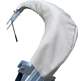 Oversize Replacement Bimini Top Canvas Storage Boot, Fits up to 103" / 8.5' Wide, Fits Very Large Tubing and Robust Bulky Biminis (Beige)