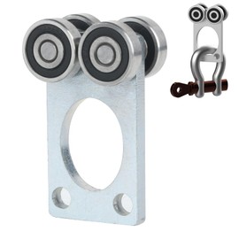 Fuperoo Wheel Trolley Assembly Rollers.Bearing Trolley Assembly.The top of The Trolley has Room for Set Screws, Allowing The use of a 1-5/8" high Strut Channel