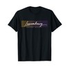 Retro Style Luxembourg T-Shirt