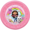 Procos - Gabby's Dollhouse Plastic Plates 4 Pack Reusable Party