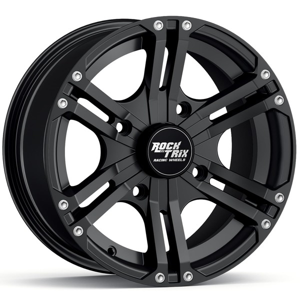 RockTrix RT101 15in Wheel 15x7 4x137, 4+3 Offset, ATV UTV