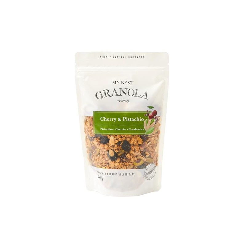 MY BEST GRANOLA Cherry & Pistachio Granola, 12.0 oz (340