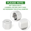 TAISHER 5 PCS 304 Stainless Steel Cap Pipe Plug Socket