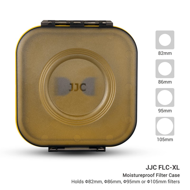JJC Moistureproof Camera Lens Filter Case Protective for Dia. 82mm