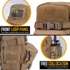 IDOGEAR Mini Tactical MOLLE Hydration Pack Water Reservoir Bag Outdoor
