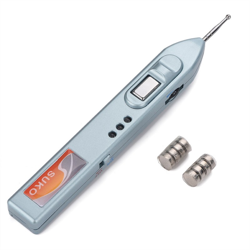 Auricular Points Detector Automatic Ear Detection Pen Warning Sound Acupressure