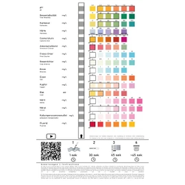 25 x 16-in-1 Drinking Water Test Strips with Evaluation | Hardness pH Lead Nitrate Fluoride Chlorine | Water Test Strips | Water Analysis Water Quality Tap Water | Tester | Water | Pool | Fountain