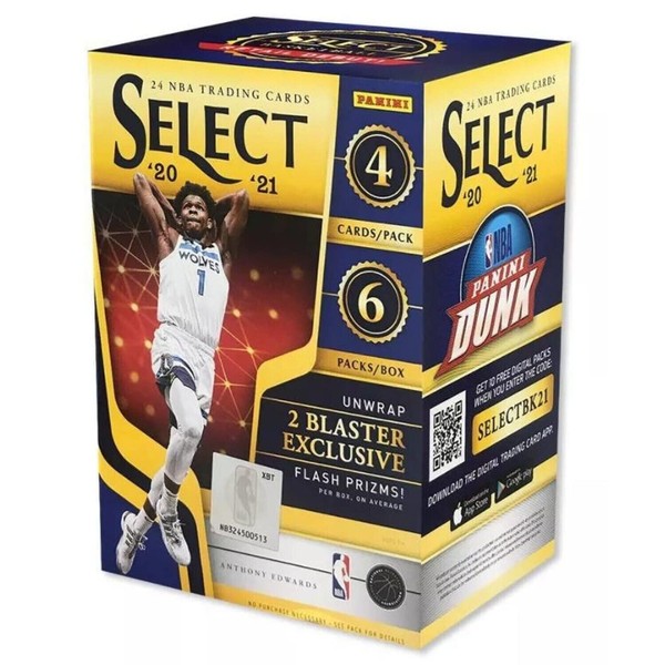 Panini 2020-21 Select Basketball Blaster Box (Flash Prizms)