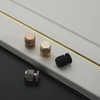 Asidrama 10 Pack Champagne Bronze Kitchen Cabinet Knobs Knurled Dresser