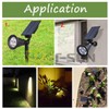 RBFVZCCB Waterproof Solar Power Lamp Light for Outdoor Plant