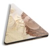 1 x Triangle Coaster - Protein Powder Dry Scoop Body