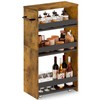 MARTY Rolling Storage Cart 7.9" W, 4-Tier Narrow Kitchen Cart