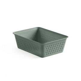 TATAY Drawer Organiser A6 Bohol Polypropylene BPA Free 100% Recycled Plastic Green Dimensions 12.5 x 16.5 x 5.5 cm