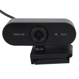 Computer Camera with Microphone 1080P Clear Video Picture Voice Interactive Web Camera for Video Recording Conference