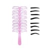 Great Satisfaction/Republic of Korea Eyebrow Shaping Guide Template Drawing