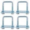 MYZHRE 4 Pack Leaf Spring Clamp Kit, 2-5/8 inch Width