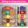 12000 Pcs Labels Round Month Stickers, 24 Rolls 1 Inch