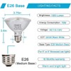Vinaco Par30 Short Neck, 6pcs PAR30 75W 120V Light Bulbs,