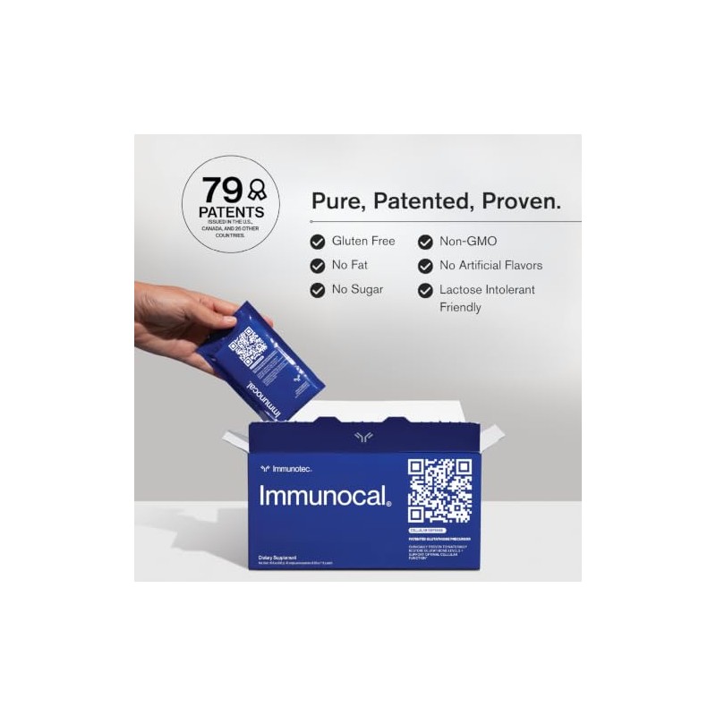 Immunocal® Original, Precursor de Glutatión – Aislado de Proteína de