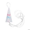 Fun Express Gender Reveal Pull String Streamers-Blue - Party Decor