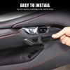 TOYCIDFG Door Inner Handle Lock Frame Cover Trim Compatible with