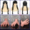 Wednesday Addams Wig for Children Women