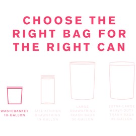 Highmark Trash Bags, 10 Gallons, Box Of 160, DP00504