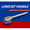 Bon Acid Proof Gong Brush Extra Stiff Plastic Bristles with