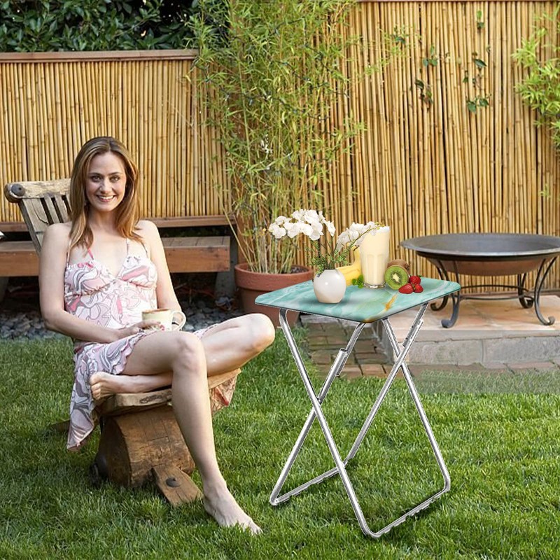 Garden 4 you Folding TV Tray Table TV Dinner Table