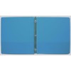 Slate Blue 3 Ring 1" View Binder 8.5 X 11