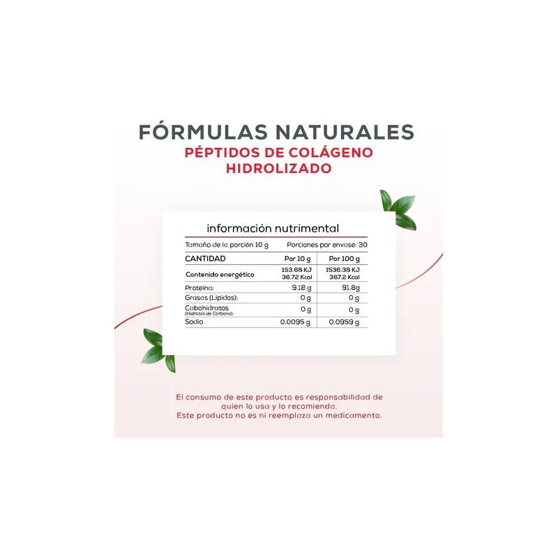 3 Colageno Hidrolizado Puro Soyoptimo Hydrolyzed Collagen