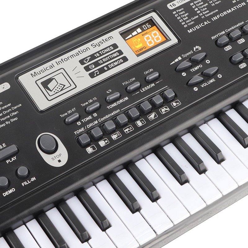 61‑Key Electric Digital Key Board Piano Musical Instruments Kids Toy